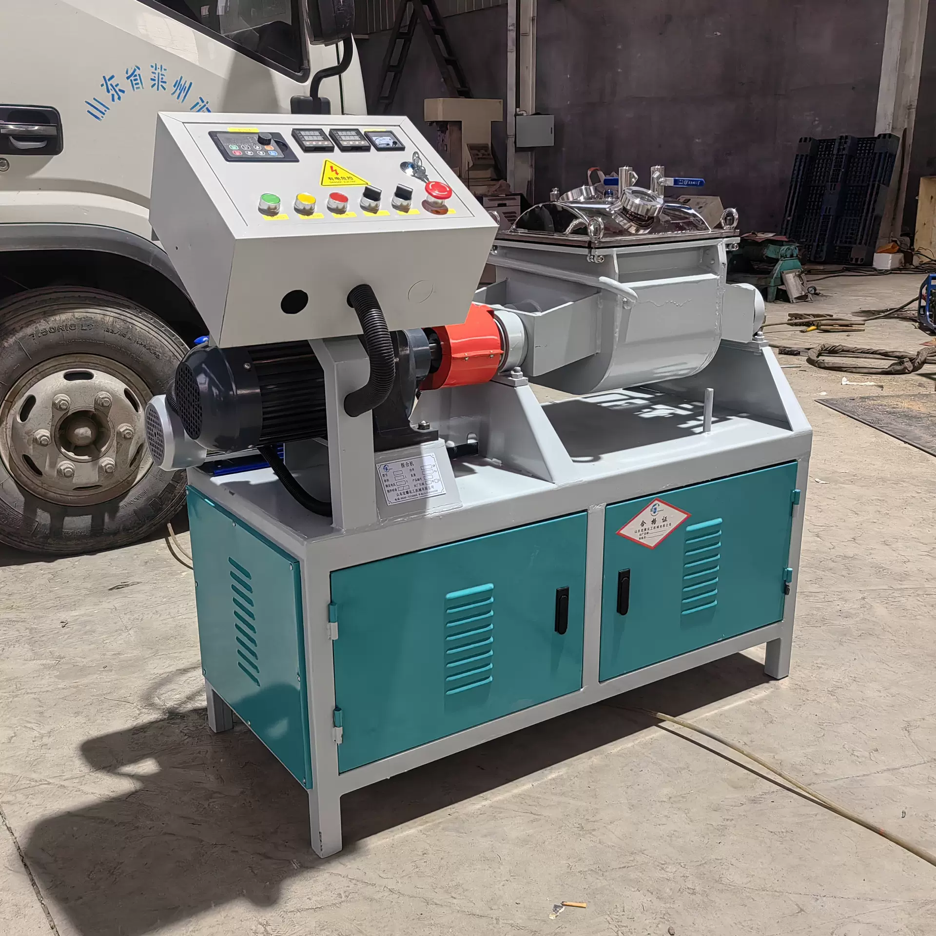 定制小型捏合机 实验型捏合机 不锈钢电加热真空捏合机