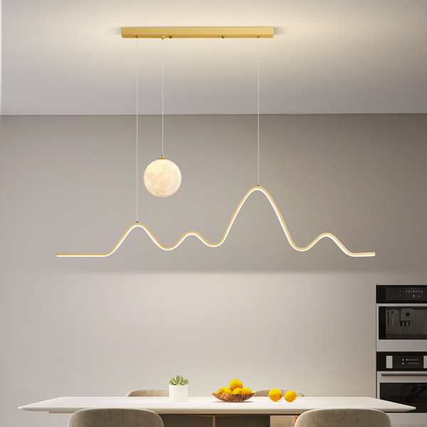 Minimalistic ceiling lamp for living room
