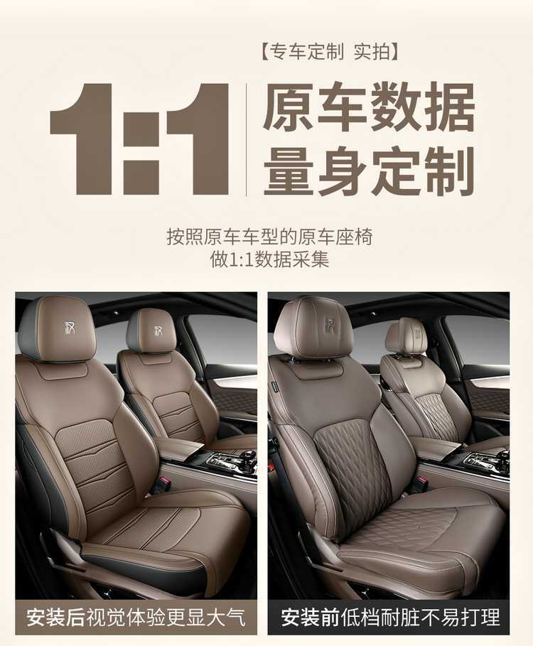 Car Seat Cushion Suitable for 26 Byd Han Dmi, Full Coverage Seat Cover for All Seasons, Han Ev Seat Cover, Smart Driving Version Seat Cover