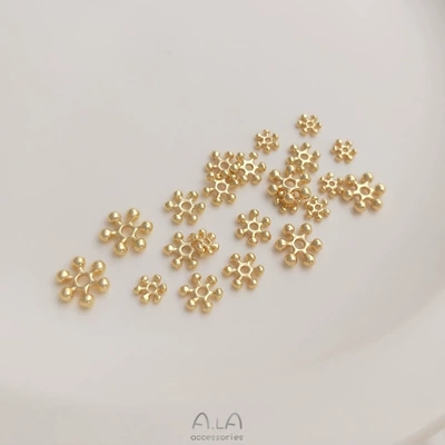 American 14K gold color Zərgərlik ara hissələri