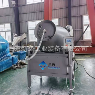 全自动液压滚揉机 可倾斜式真空入味腌肉机 鸡胸肉液压升降滚揉机