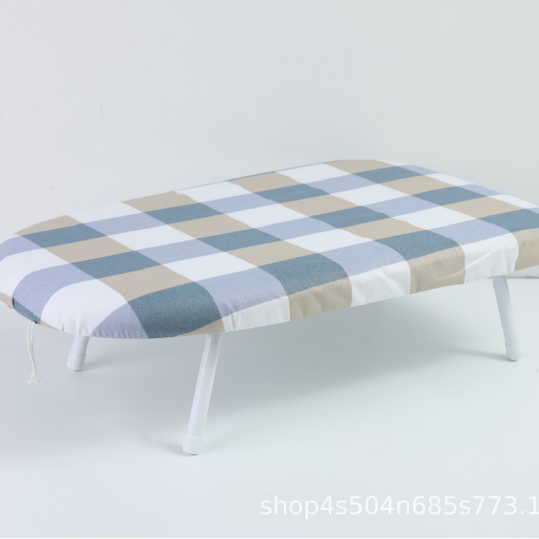 Hogar pequeña tabla de planchar de escritorio dormitorio plegable mini tabla de planchar multifuncional ajustable de alta temperatura portátil