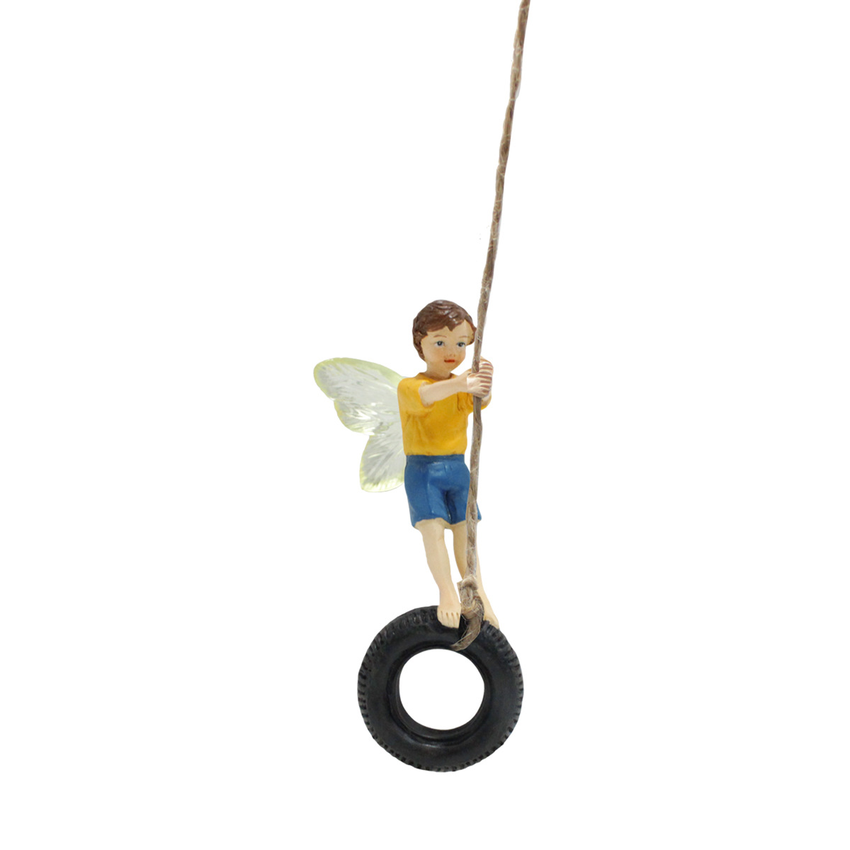 American country simulation tire boy pendant garden landscape B & B courtyard outdoor decoration pendant yard balcony