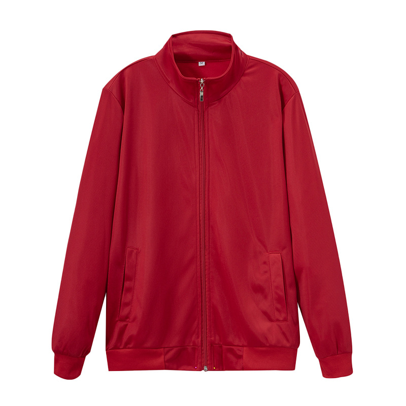 Otoño y invierno Cardigan camiseta publicitaria camiseta cultural ropa de clase ropa de trabajo chaqueta de manga larga con camisa de cuello de vello logotipo personalizado