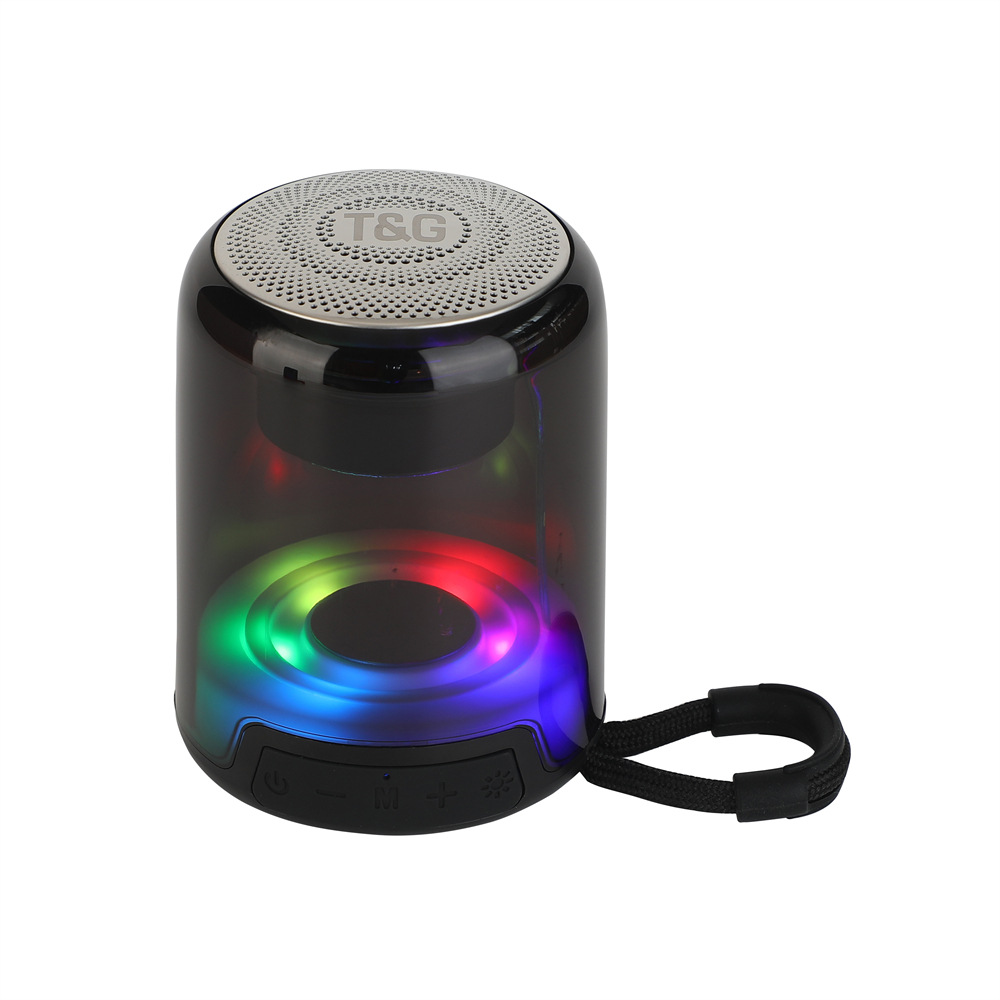 2022 transfronterizo nuevo TG314 altavoz Bluetooth lámpara LED portátil al aire libre tarjeta USB y radio subwoofer