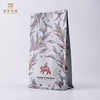 Cross -border food packaging bag customized casual food aluminum foil self -standing zipper bag eight -sided and strong nut food bag