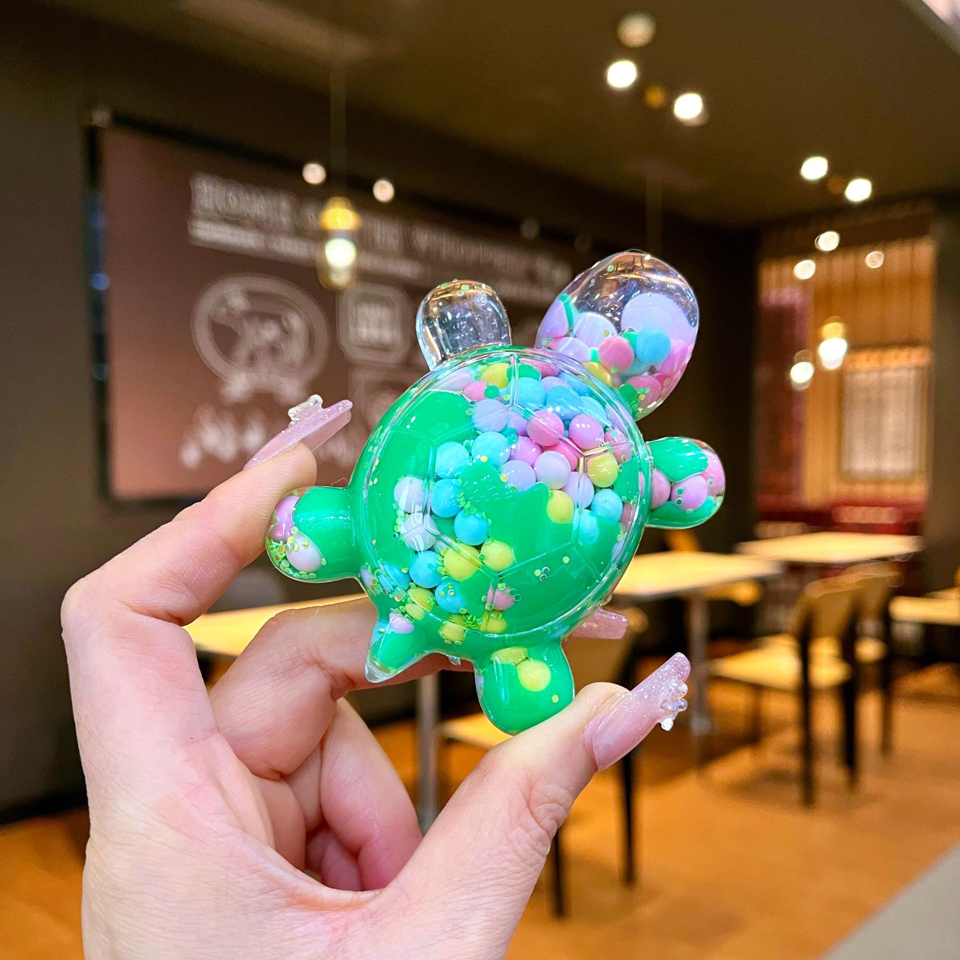 큰 우유콩거북 [밀크그린]