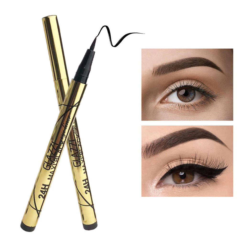 Nuevo Delineador de ojos impermeable 36h Delineador de ojos transfronterizos Oriente Medio sureste de Asia Delineador de ojos