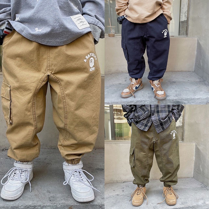 Autumn artificial trousers for boys