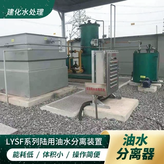 工厂车间地面清洗雨水冲刷产生油污水处理用LYSF油水分离器