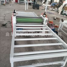 密度板五合板冷胶涂胶机 铝板水性胶上胶机 家具板材滚胶机厂家