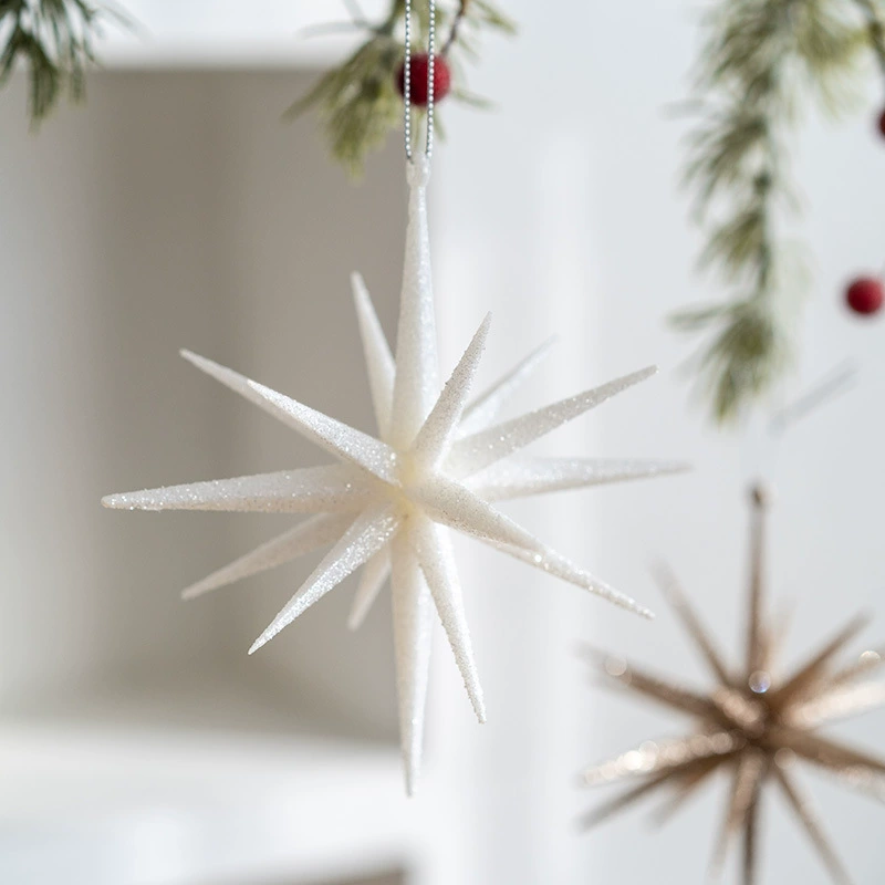 Белая прозрачная подвеска Christmas, шампанское