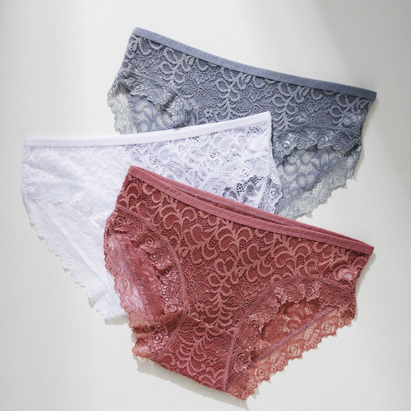 Underwear, sexy trousers, breathable pants, European style, hip-accented