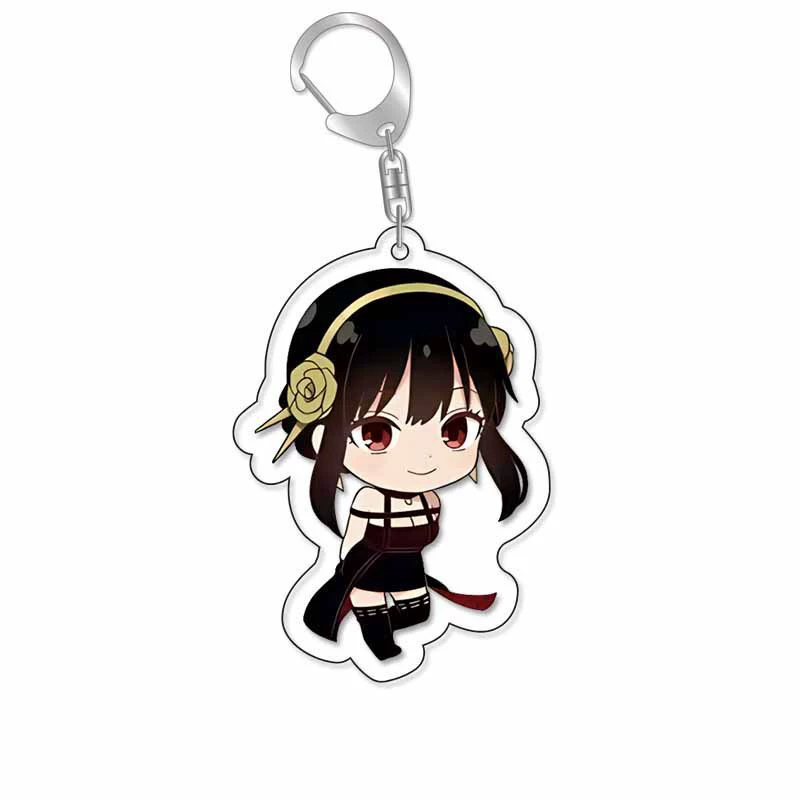 Spy Player Acrylic Keychain Comics Peripheral Figures Dusk Anyayol Blay Agent