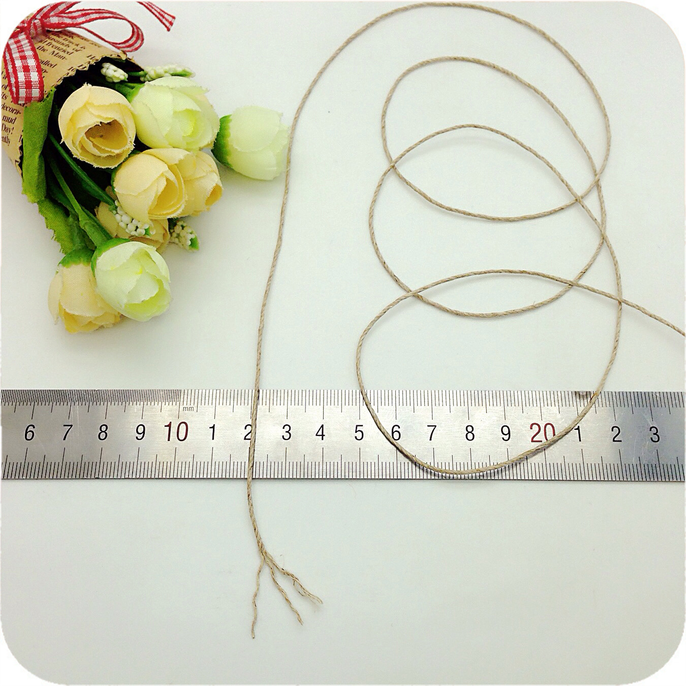 本色过蜡麻棉绳 吊牌蜡线4股手工网袋编绳 厂家直销