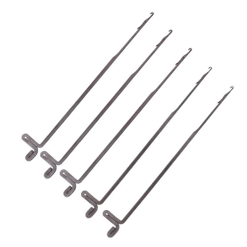 Crochet knitting tool suit with tongue hidden thread head crochet long patch sweater tongue hook needle three-way needle