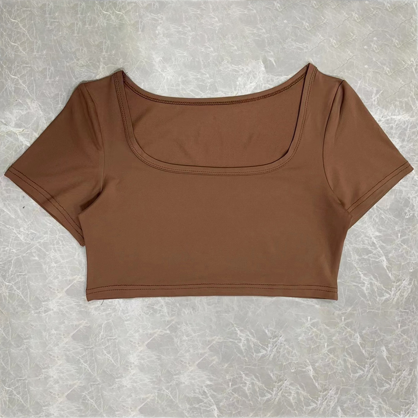 짧은 소매 커피 No.23