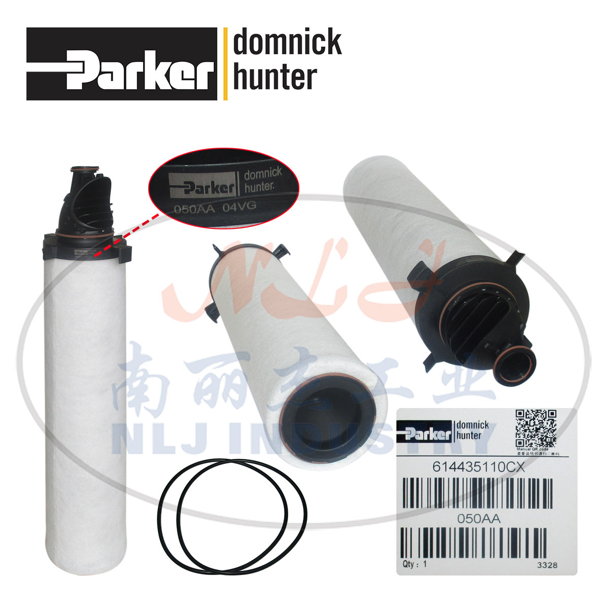 050AA滤芯Parker派克domnick hunter多明尼克汉德