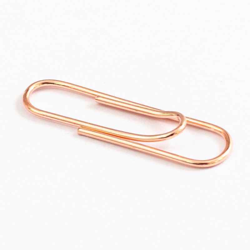 Clip de papel de oro rosa pequeño clip de papel lindo fresco pequeño clip pequeño marcador de Palma de metal hecho a mano tienda de material de bricolaje