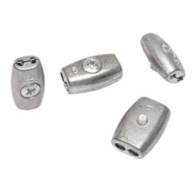 厂家直供锌合金蛋形卡头 电镀锌卡头金属蛋形夹头 高强度蛋型卡头