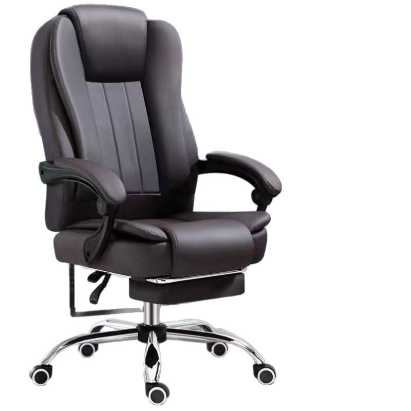 Silla de oficina y computadora reclinable con elevación, silla giratoria de masaje