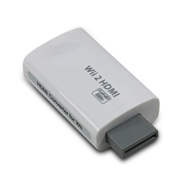 Популярный HD-конвертер прямые продажи завода Wii2HDMI HDOutput 1080P/WII к HDMI-конвертер