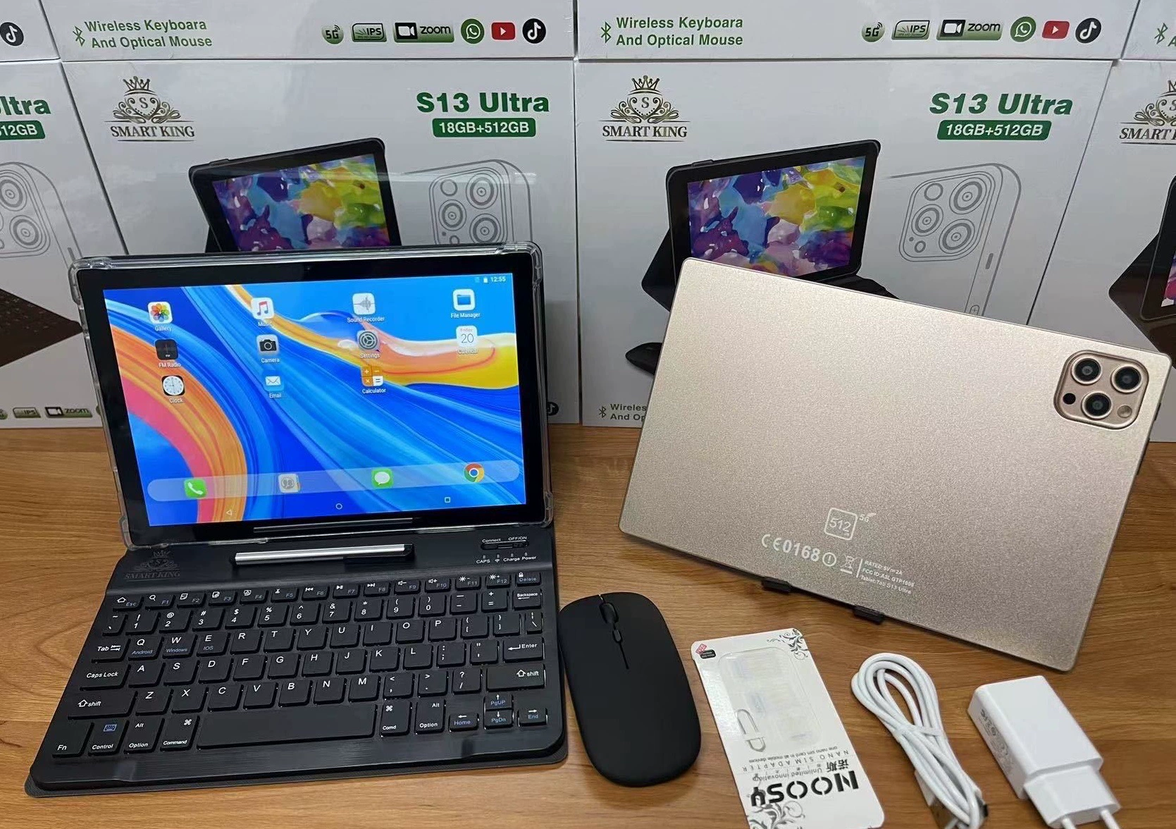 Tablet PC Smart King S13 Cross -border 10.1 -inch Unbreakable Screen tablet
