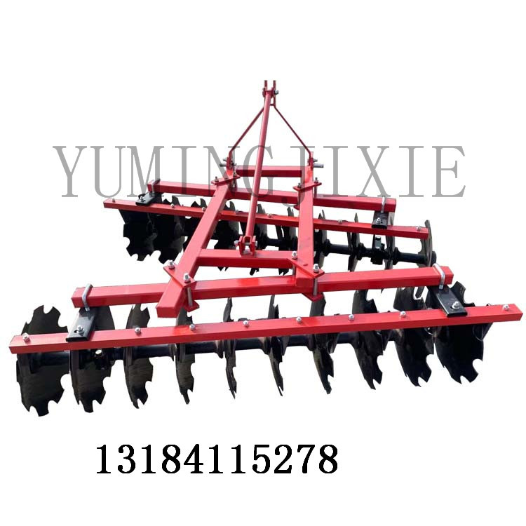 农用拖拉机后悬挂式  圆盘犁水田旱地开荒犁深耕碎土犁翻地犁