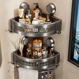 衣钩/挂钩;毛巾环/杆/架;卫浴置物架