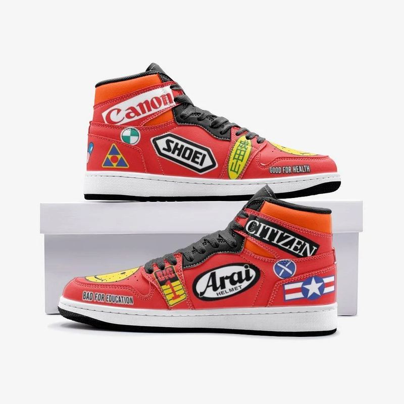 2022 Sports Casual shoes shoes Kaneda Full Bike Decals Akira Printed High-Top Basketball shoes