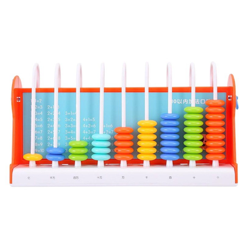 Contador infantil de poder contador de ábaco para niños 5 líneas 9 líneas contador de matemáticas para niños
