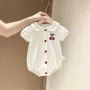 三角婴儿新生儿薄款包屁衣