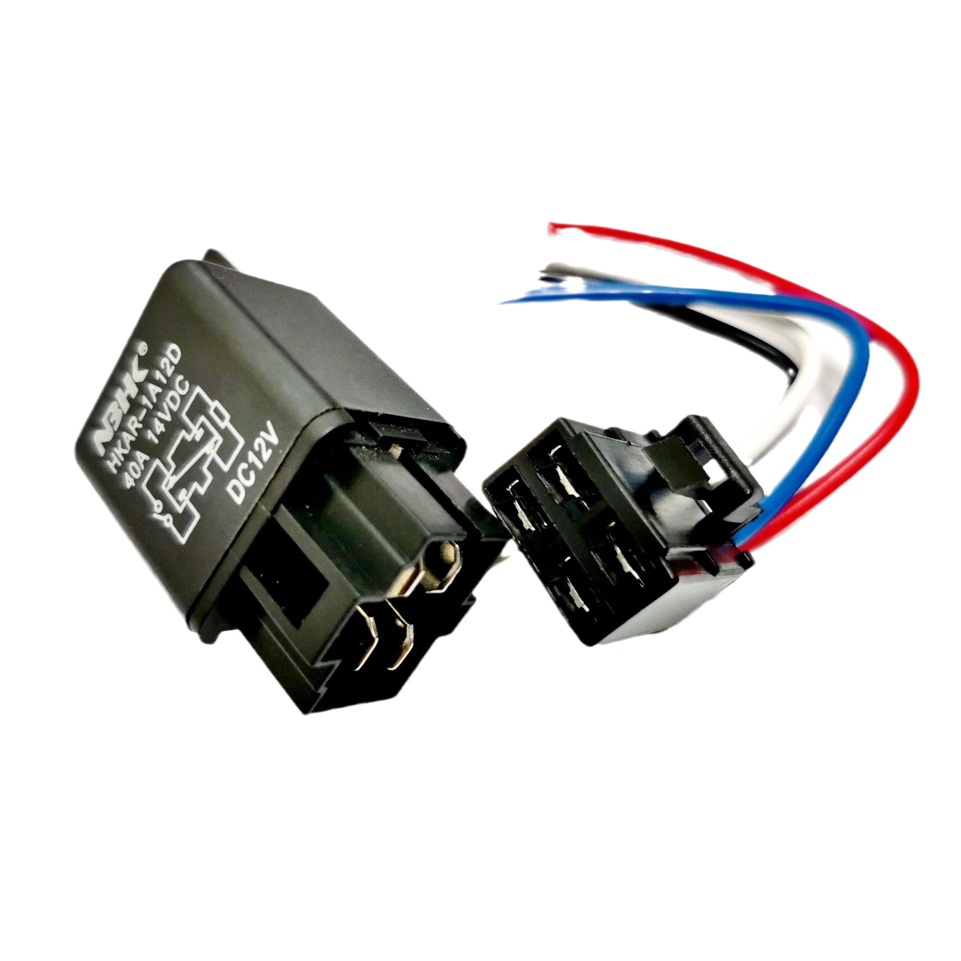 Tiankun transfronterizo Venta caliente NBHK faro relé aire acondicionado relé 12V40A plástico trasero coche relé