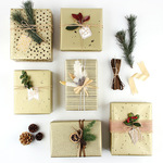 烫金礼品包装纸120克石头纸 圣诞节礼品情人节礼物包装礼盒纸