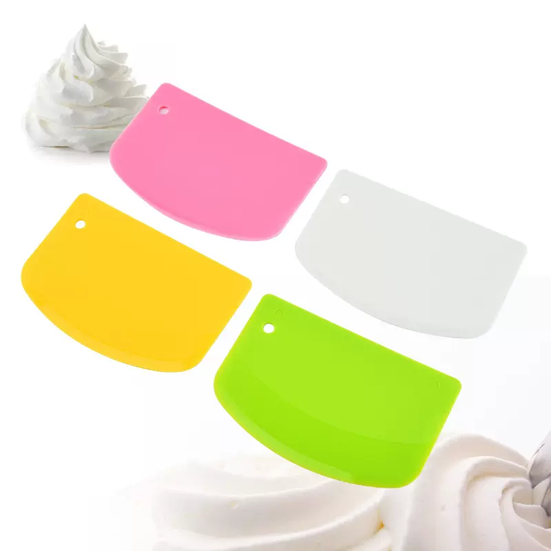 PP塑料刮板 奶油面团刮板 面团切加厚蛋糕刮板 烘焙工具