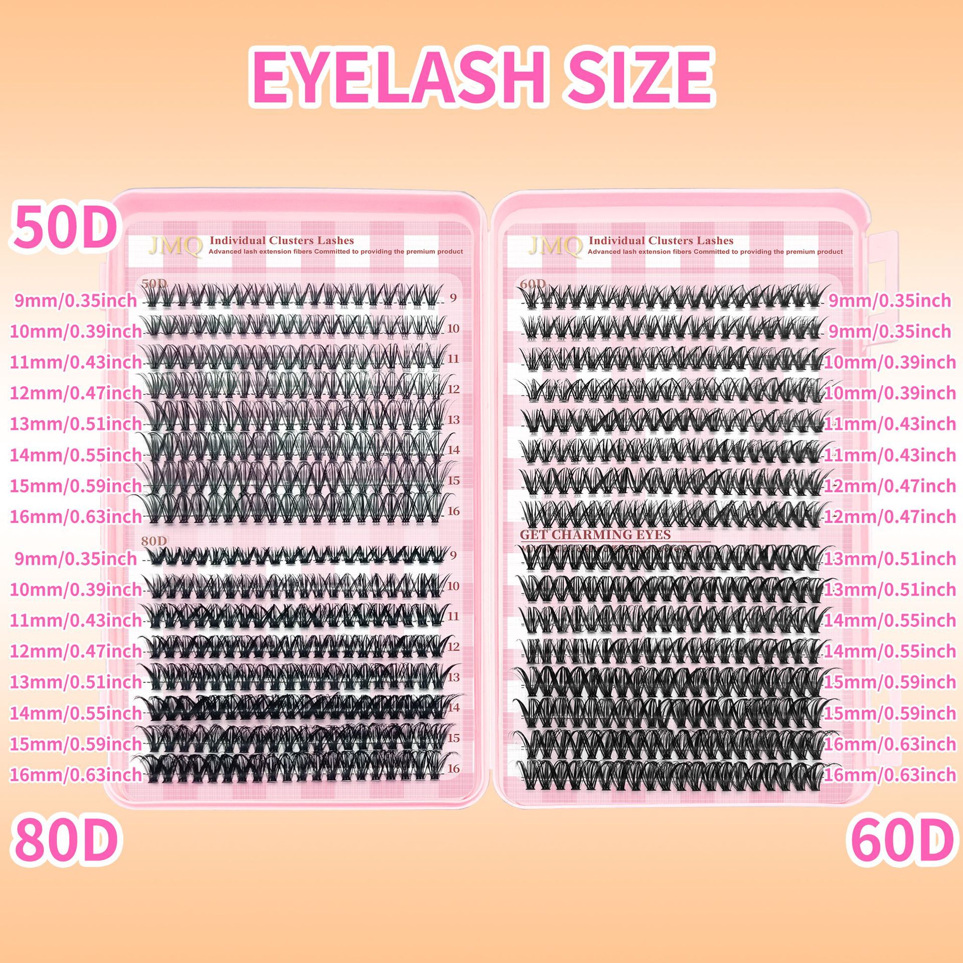 Spiky Lashes pestañas Fairy 30d Amazon Europa y Estados Unidos DIY segmento pequeño demonio pestañas postizas transfronterizas