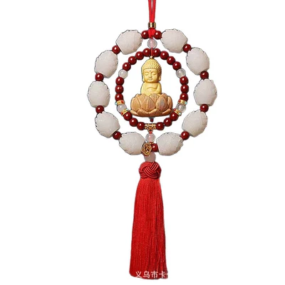 Tiktok Popular Lotus Little Buddha Car hanging