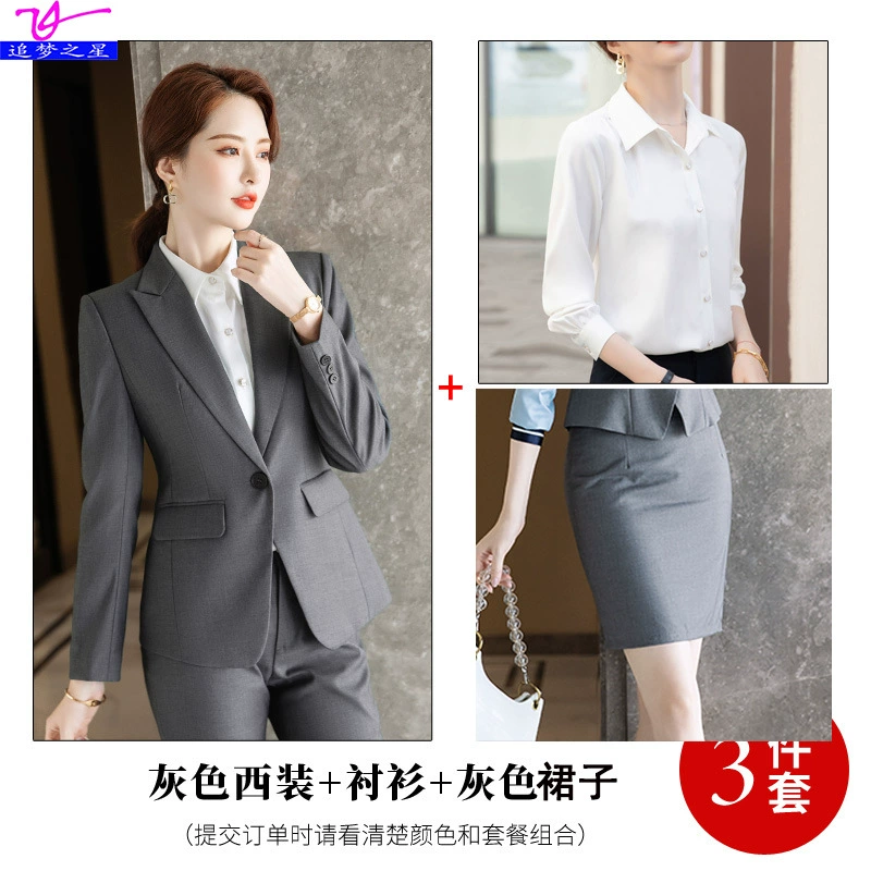 Комплект, модный классический пиджак-suit для офиса для работы, коллекция 2021 года, осень, корейский стиль