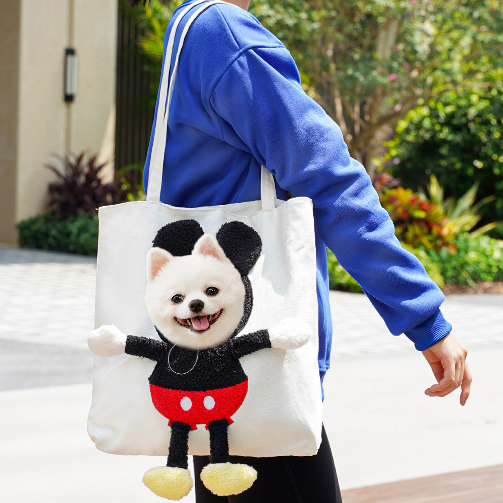 Mascotas para gatos bolsas de viaje al por mayor bolsas para perros y gatos bolsas de mano para perros pequeños salientes bolsas de hombro para perros