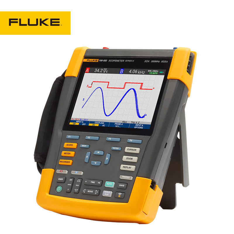 福禄克原装FLUKE 190-504/S示波器102/104/202/204/502S 123/124B