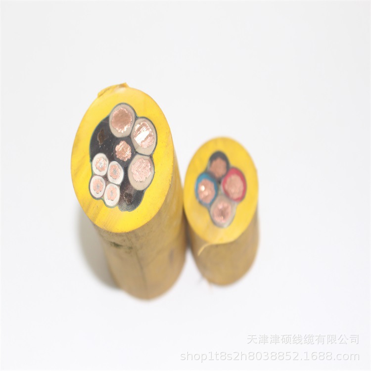 国标标准 MYP-3*35+1*16平方煤矿用屏蔽橡套电缆线