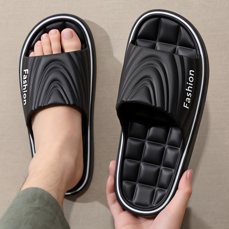 Antislip slippers van topkwaliteit van EVA voor dames in de zomer, voor gebruik in de badkamer, slippers met dikke zool voor stellen, en slippers voor heren voor thuis._voghion.com