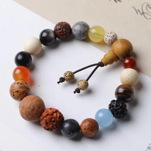 Lingyin Eighteen-seed Bodhi Bracelet Eighteen-seed Bodhi Bracelet Beaded Bodhi Bead Bracelet Gift