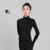 Black [high elastic naked nylon-jacket]