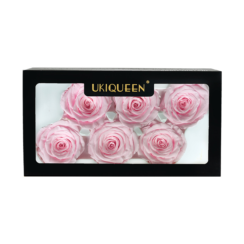 Cabezas de Rosa Eternas de Yunnan, Grado A, 5-6 cm, Hechas a Mano, Ramo de Alta Gama, Regalo, Flores Secas, Materiales para Manualidades, Venta al por Mayor