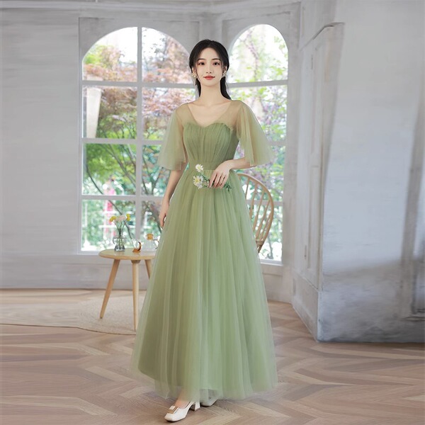 Spring bridesmaid dress
