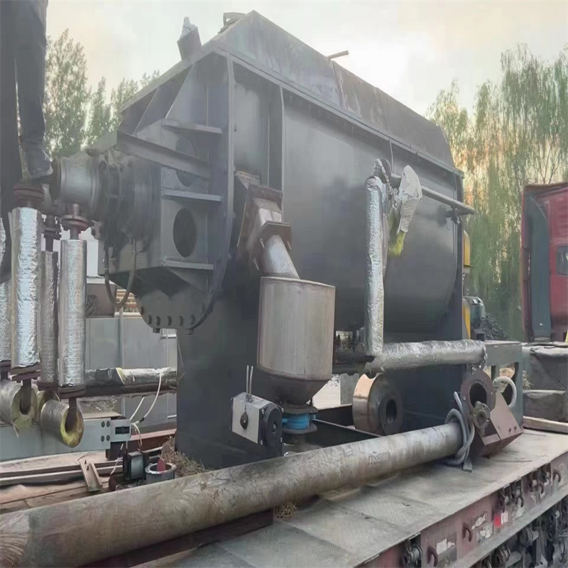 出售二手72平方空心桨叶干燥机 污泥真空干燥设备 双轴桨叶干燥机