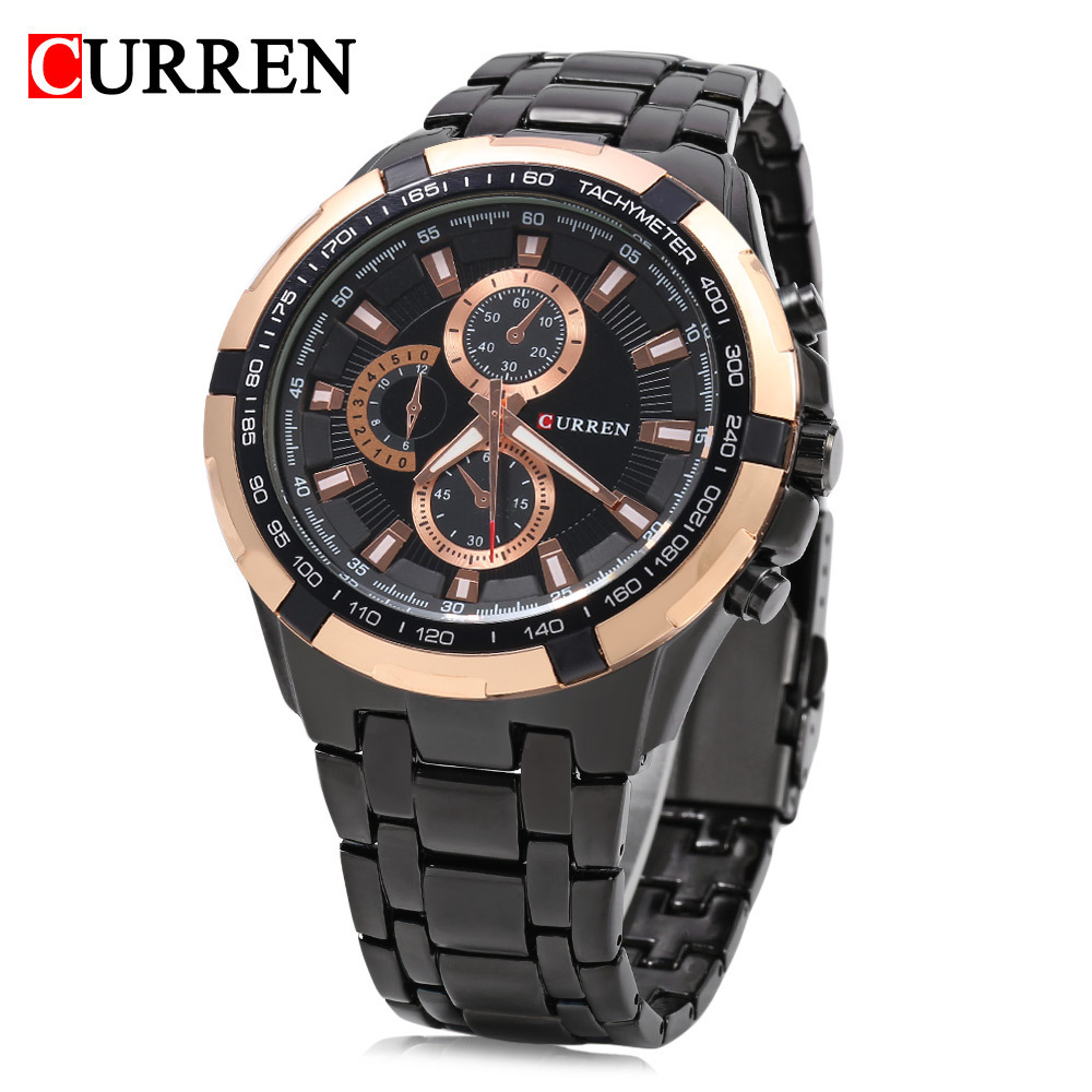 Curren 8023 kişi qol saatı, kvars, su keçirməyən