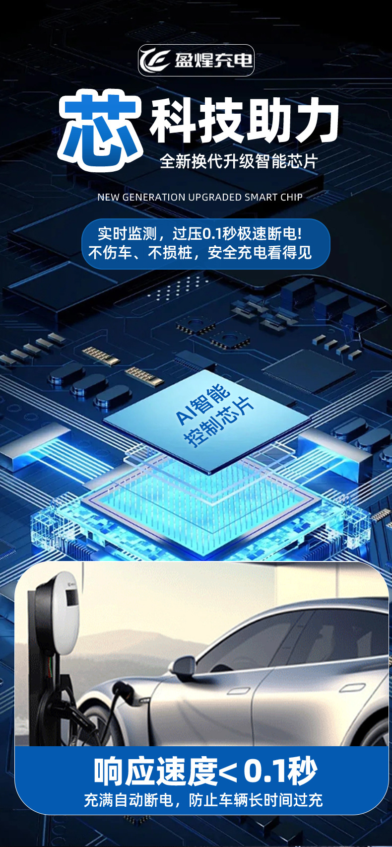 Yingxing Charging New Energy Charging Station Direct Sales from the Source Manufacturer Ac Fast Charging 7-21Kw Wall-Mounted Customized Electric Vehicle Charger