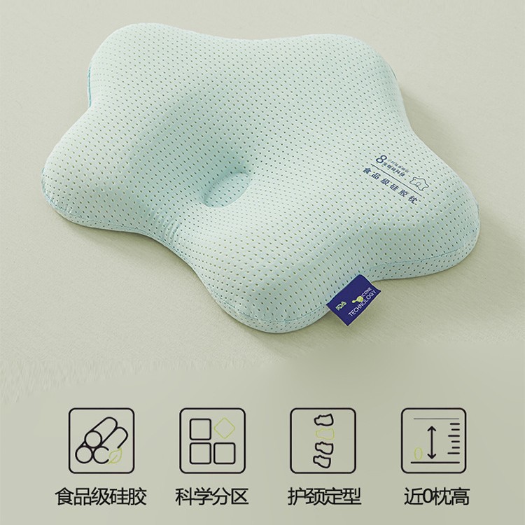 Neonatal estampado almohada neonatal corrección anti-migraña neonatal estampado almohada anti-migraña anti-mould - 1 año